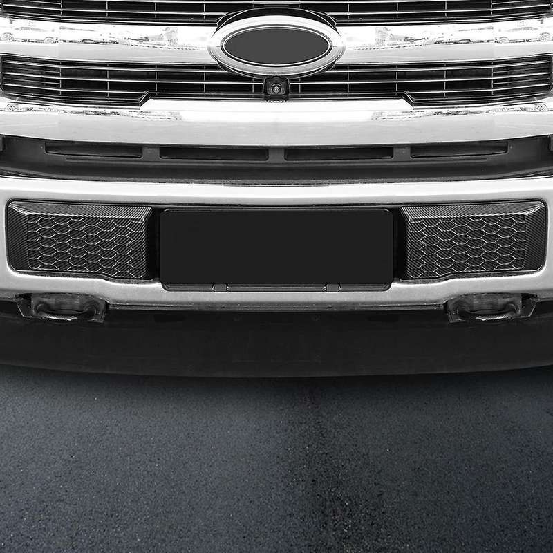 Left & Right Front Bumper Guard Pads Insert Cap Cover for Ford F150