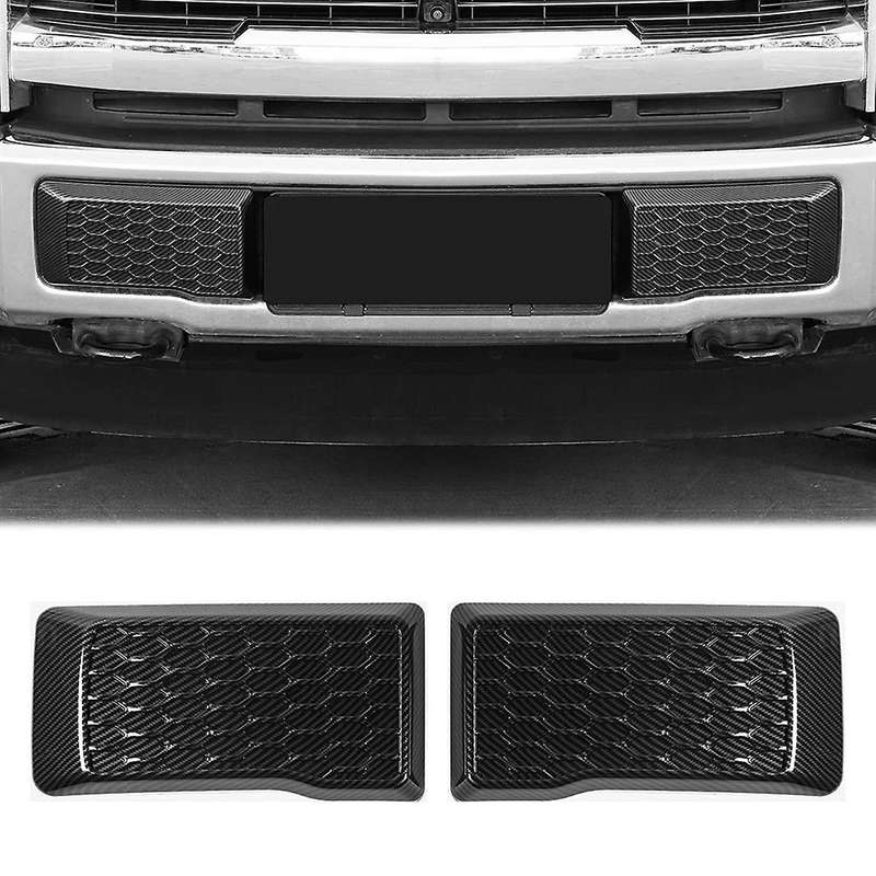 Left & Right Front Bumper Guard Pads Insert Cap Cover for Ford F150