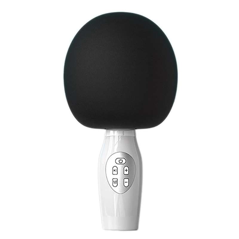 H46 Kids Handheld Bluetooth Microphone for Birthday Gifts White