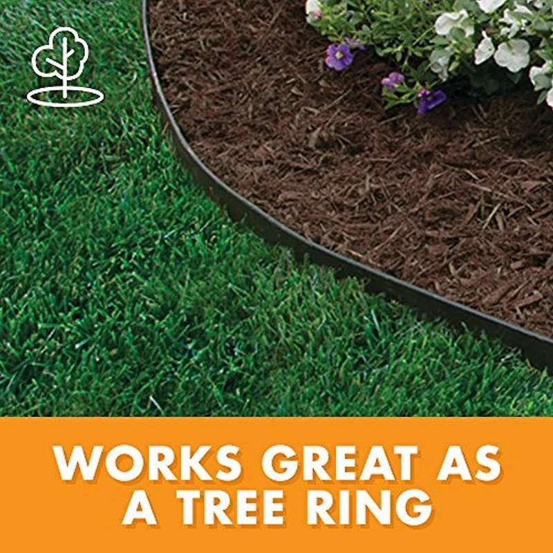 Yard Edging Kit Lawn Boarder for Landscaping Flower Garden with Stake