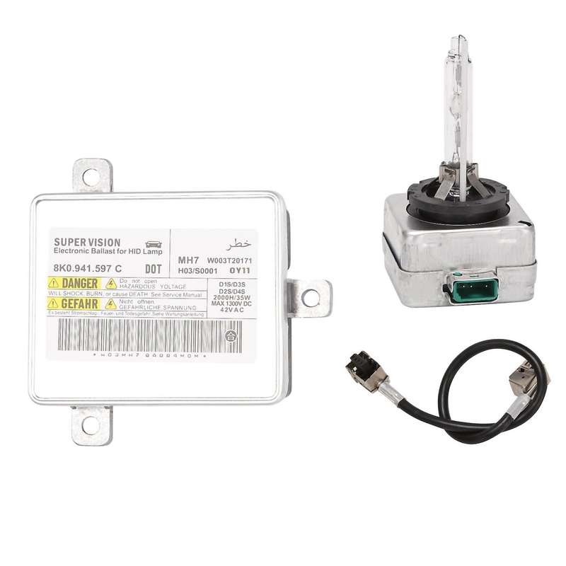 Xenon Headlight Ballast Unit Hid Module & Wire+bulb 6000k