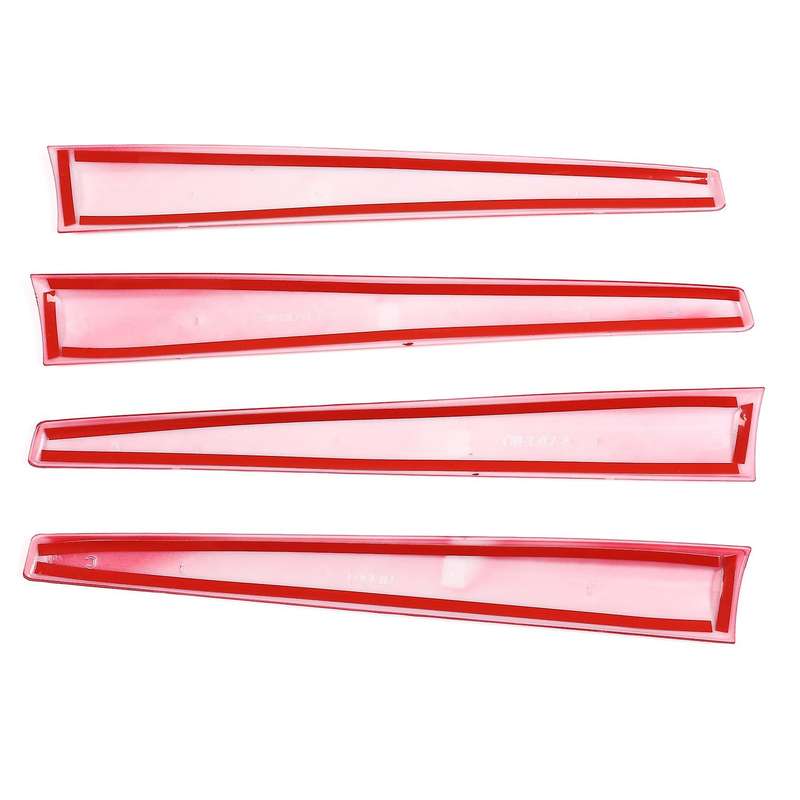 For Toyota Hilux 15-21 Inner Door Panel Trim Car Styling Red