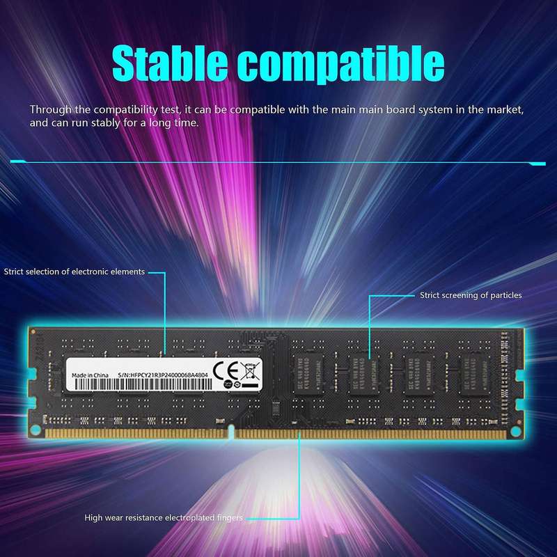 Ddr3 8gb Memory Ram 1333mhz Pc3-10600 240pin 1.5v Dimm Dual Channel