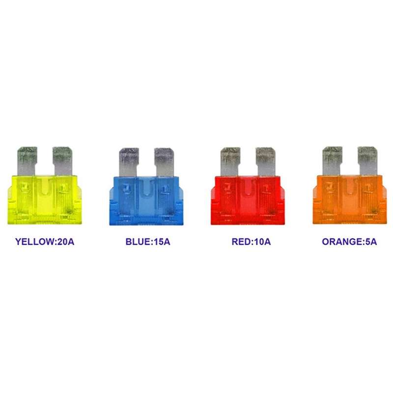 Car Boat Fuse Box Holder One-in-one-out Positive and Negative
