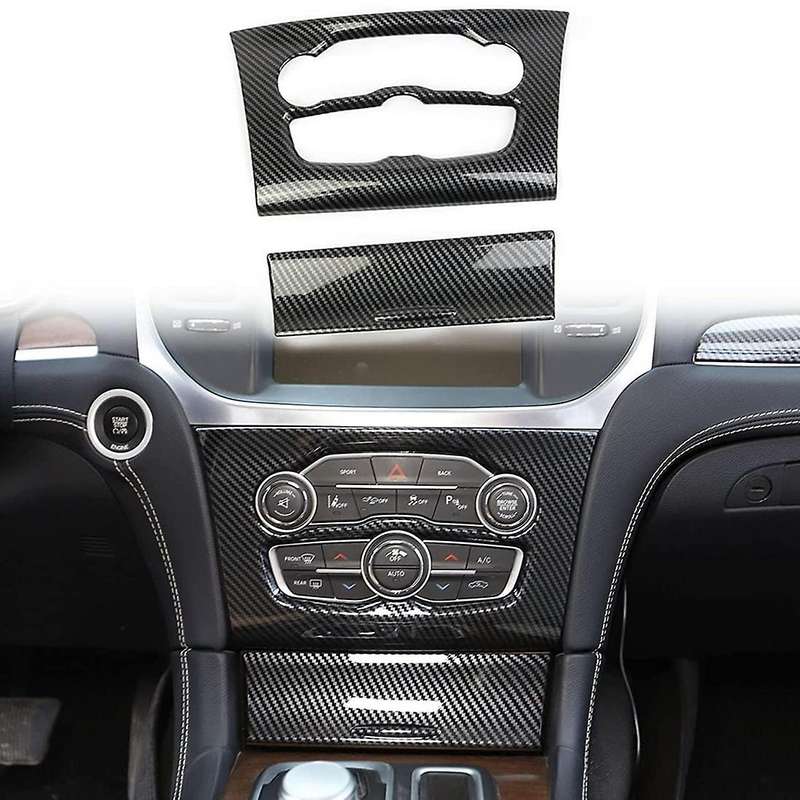 Central Control A/c Panel Cover Tirm for 2015-2022 Chrysler 300c