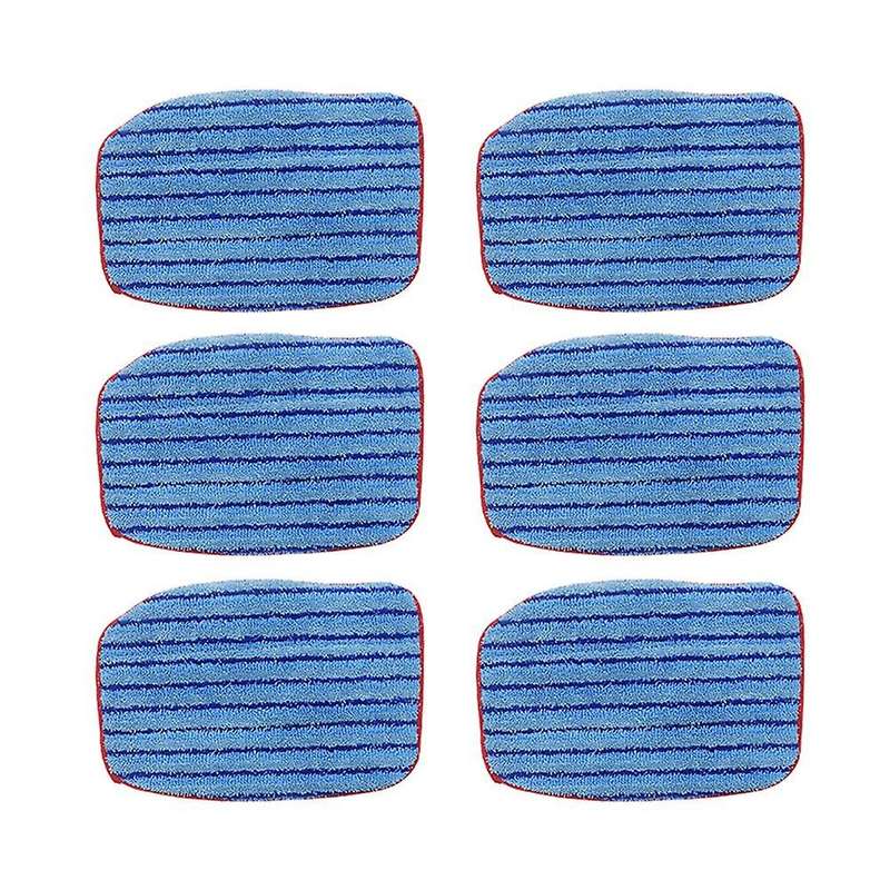 6pcs Cleaning Mop Cloth for Mcculloch Mc1270, Mc1375, and Poulan Pro