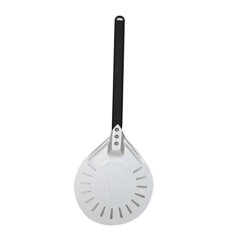 Pizza Tool Non Slip Handle 9inch Perforated Pizza Shovel Aluminum