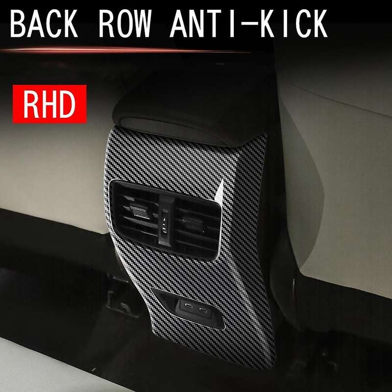 Carbon Fiber Air Condition Vent Outlet Frame Panel Cover Trim