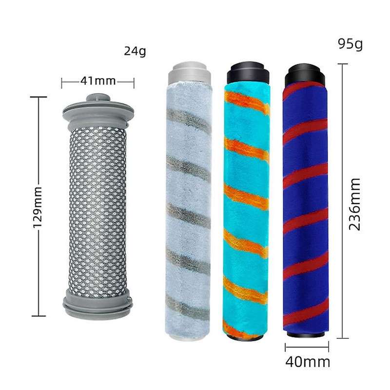 6pcs Filter Soft Brush for Tineco A10 A11 Ea10 for Pure One S11 S12