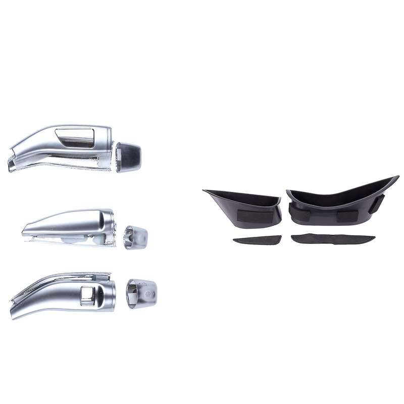 2pcs Car Front Door Handle Storage Box Tray for Left Hand Drive