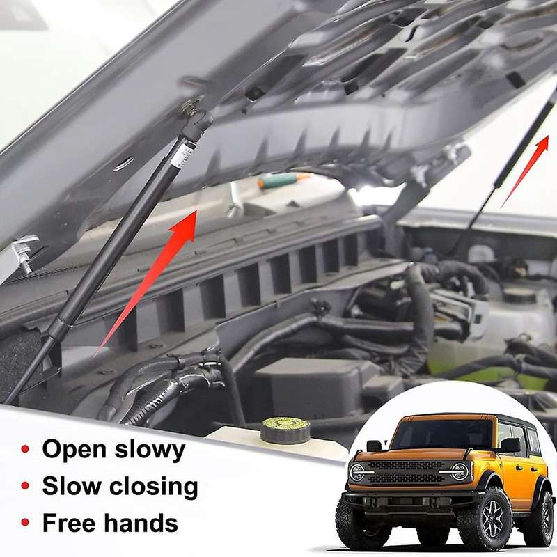 Hood Lift Supports Struts for Ford Bronco 2021 2022 Accessories