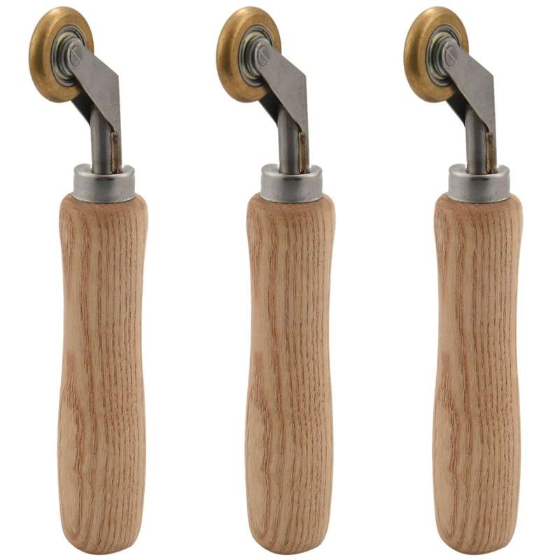 6mm Brass Penny Roller with Ball Bearing Hot Air Plastic Welder Tool