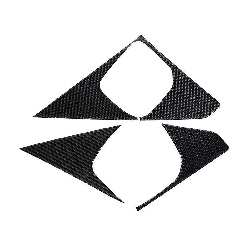 Front Triangle Panel Cover Trim for Dodge Ram 1500,carbon Fiber