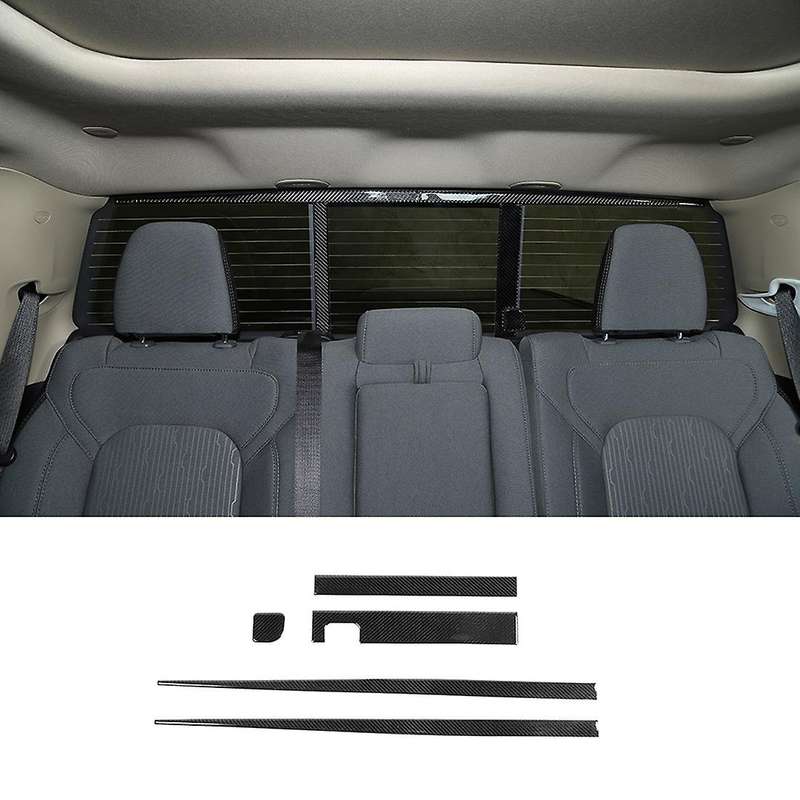 Car Inner Rear Door Window Cover Trim Stickers for Ram 2018-2022 B