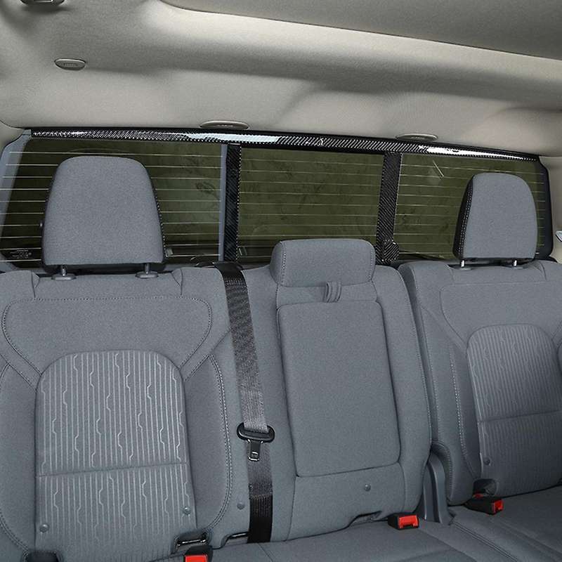 Car Inner Rear Door Window Cover Trim Stickers for Ram 2018-2022 B