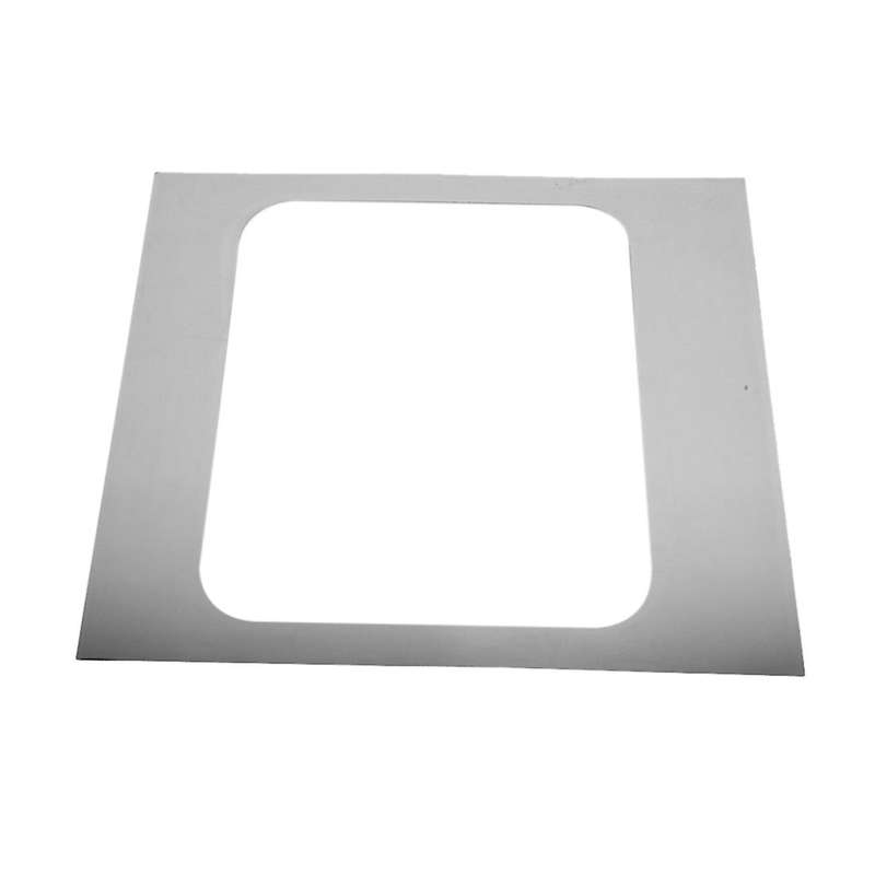 Rear Middle Window Cover Sticker for Ford F150 21-22,silver