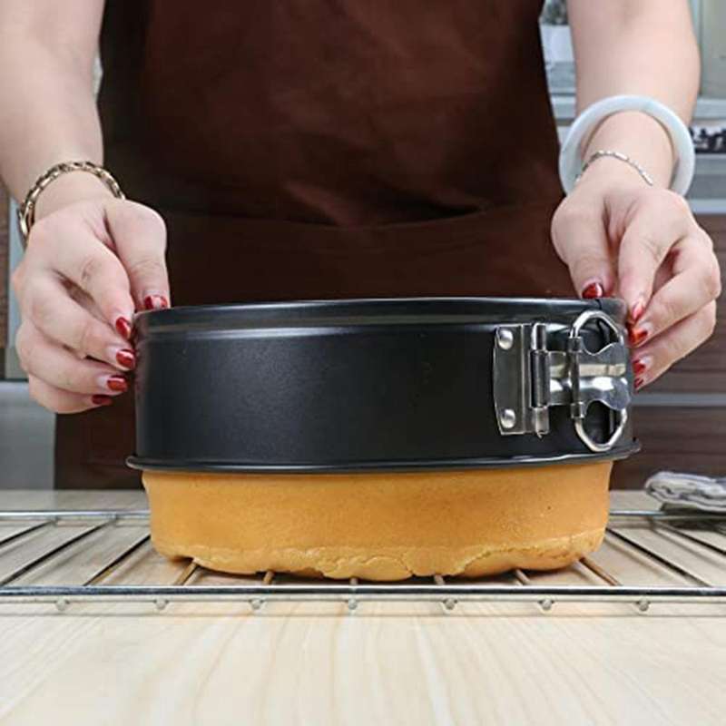 Baking Mold Cake Pan Set Non-stick with Bottom 4 Pcs (4/7/9/10inch)