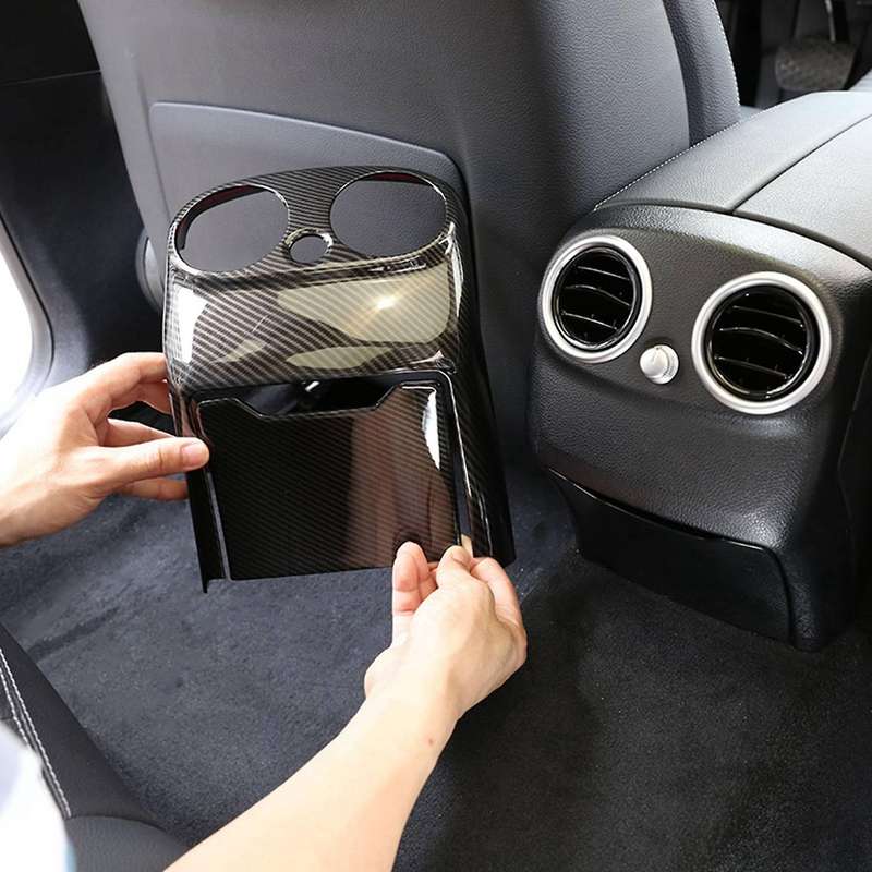 2pcs Abs Carbon Mercedes Benz W205 C Class C-class 2015-2018