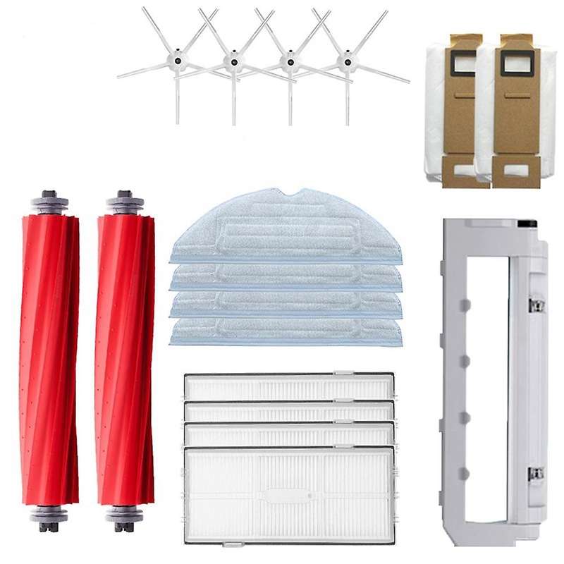For Roborock S7 / T7s / T7s Plus Dust Bag Side Main Brush Filter