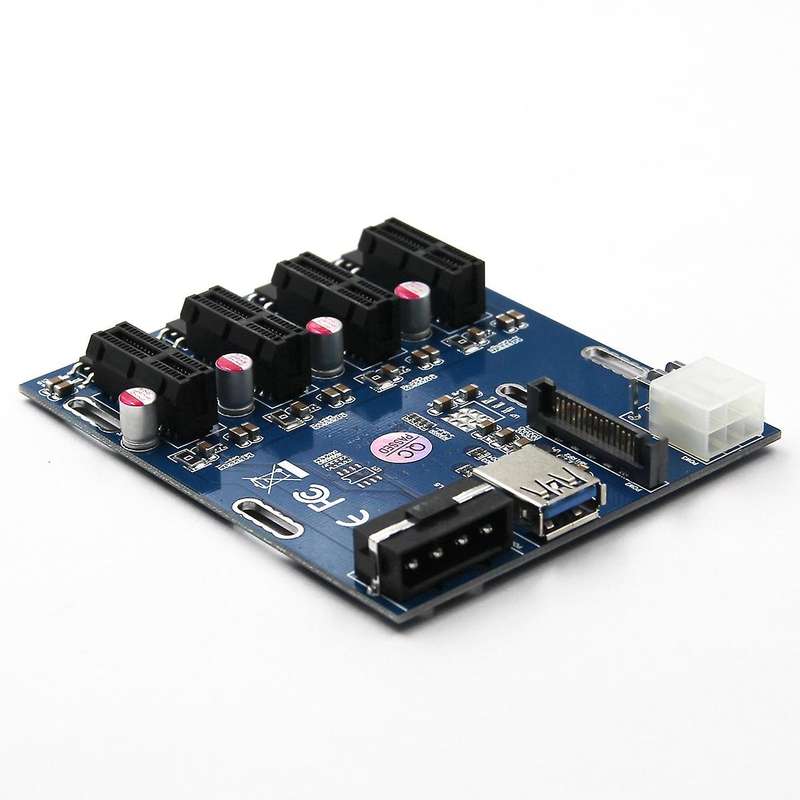 Pci Express Slot Board,1 to 4 Pci Express Slot Board Riser Card