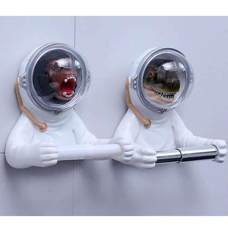 Spaceman Tissue Holder Box Toilet Waterproof Bathroom Accessories