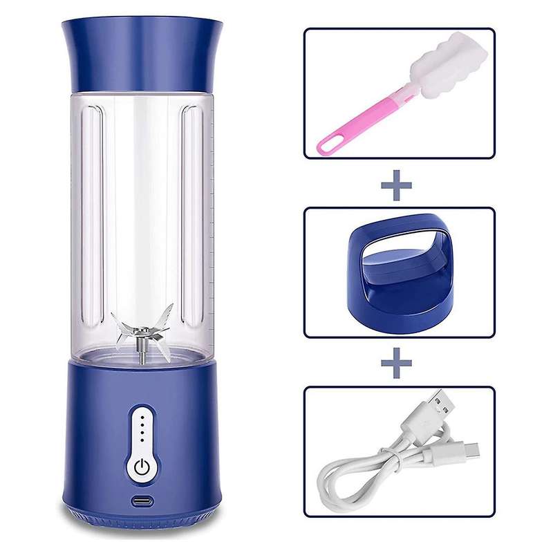 Blender Mixer Smoothie Maker - 500 Ml Portable Mixer Smoothie Mixer