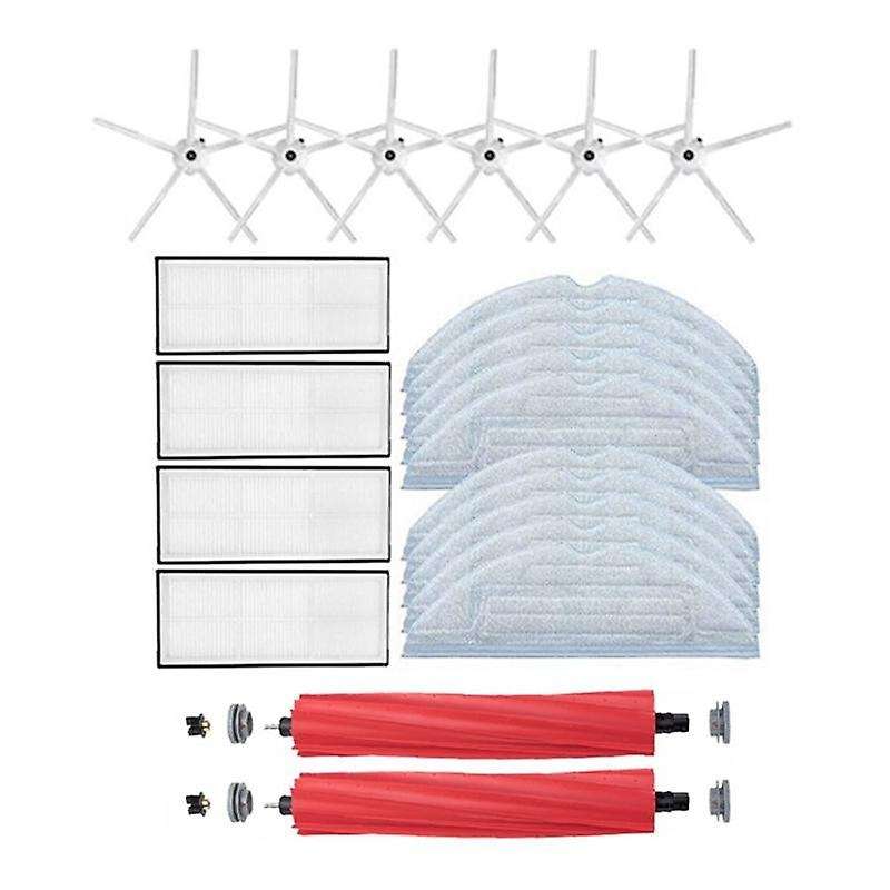 Main Brush Side Brush Filter Mop for Xiaomi Roborock S7 T7s T7s Plus