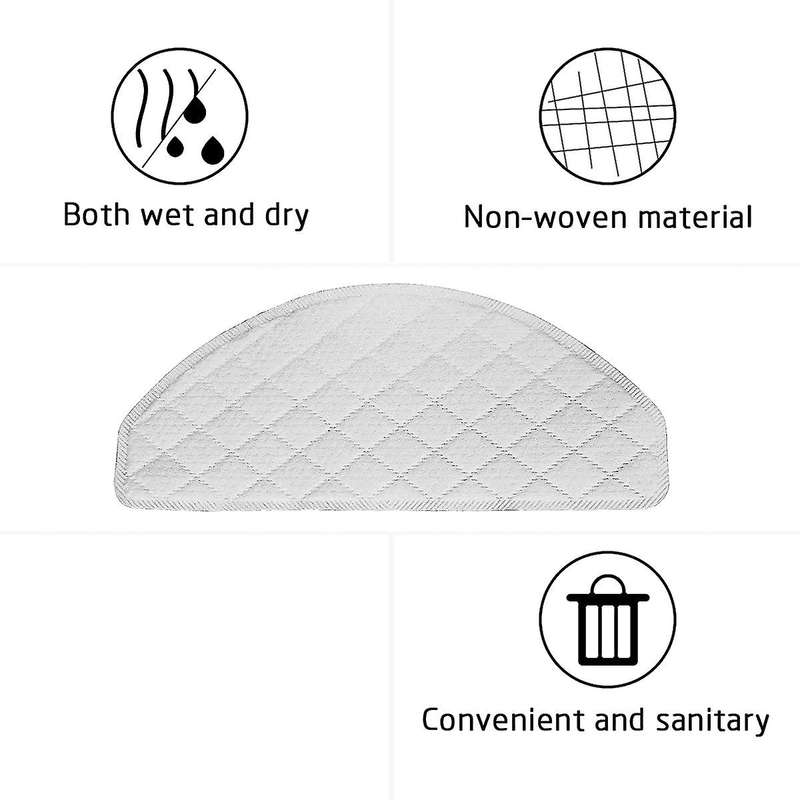 Dust Bags Mopping Pads for Ecovacs Deebot Ozmo T8 Aivi T8 N8 Pro Plus