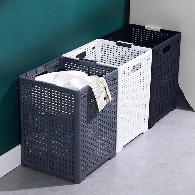 Dirty Clothes Storage Basket Toys Grid Organizer Basket C