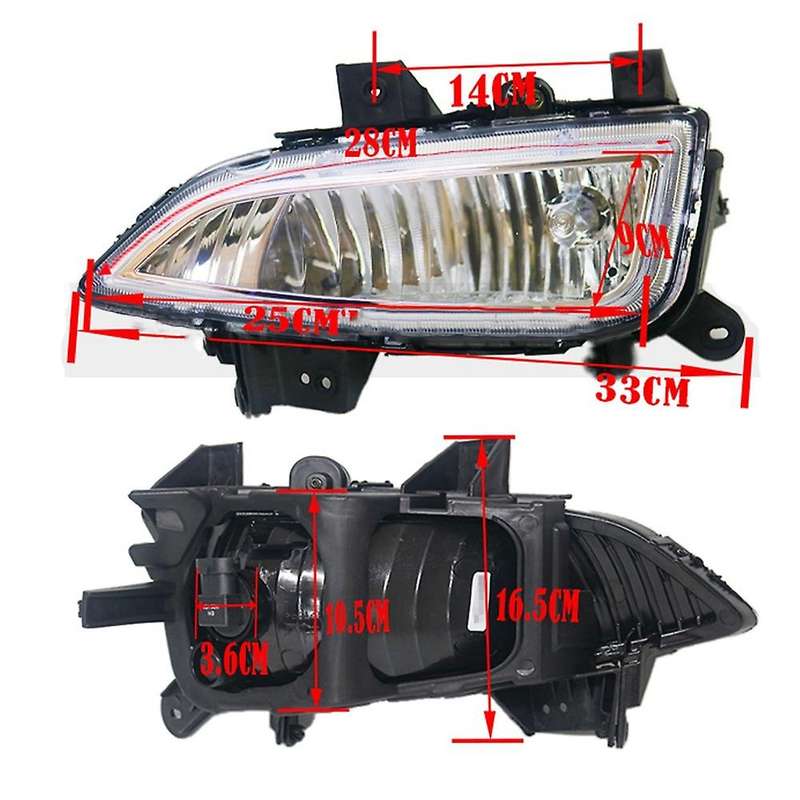 Front Left Fog Light Corner Assembly for Hyundai Ix35 2013-2016
