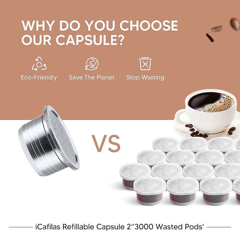 Stainless Steel Espresso Coffee Maker Capsule for Segafredo Machine