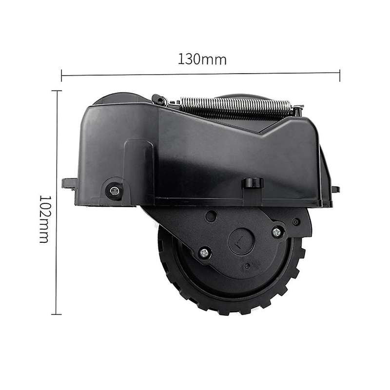 Traveling Wheels for 360 S6 Robot Vacuum Cleaner Accessories(black)