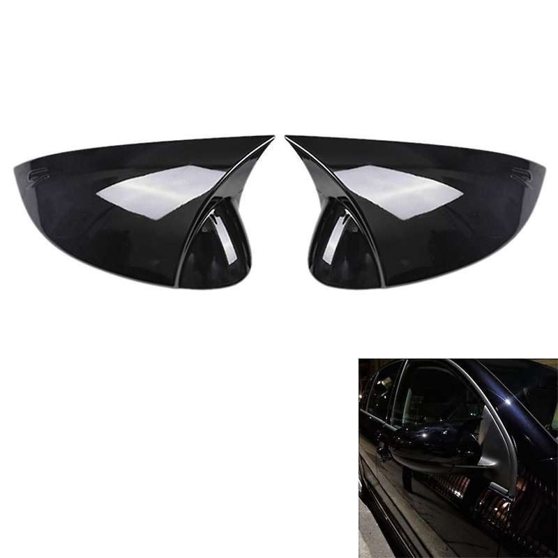 Carbon Fiber Ox Horn Rearview Caps for Golf 6 Mk6 R20 2009-2013