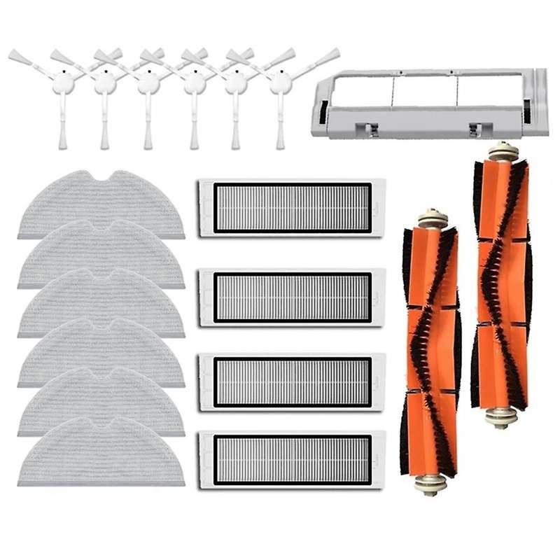 Hepa Filter Main Brush Mop Cloth Replacement for Xiaomi Mijia 1c