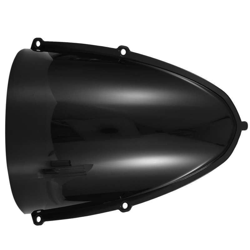 Motorcycle Front Windshield Windscreen for Aprilia(black)
