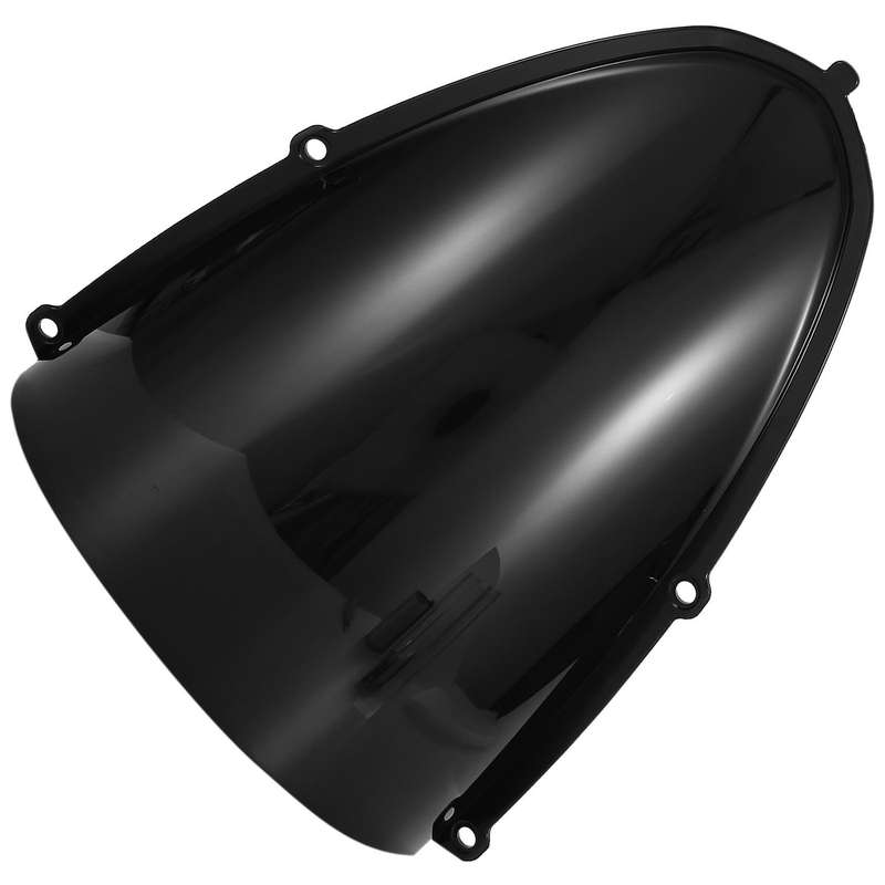 Motorcycle Front Windshield Windscreen for Aprilia(black)
