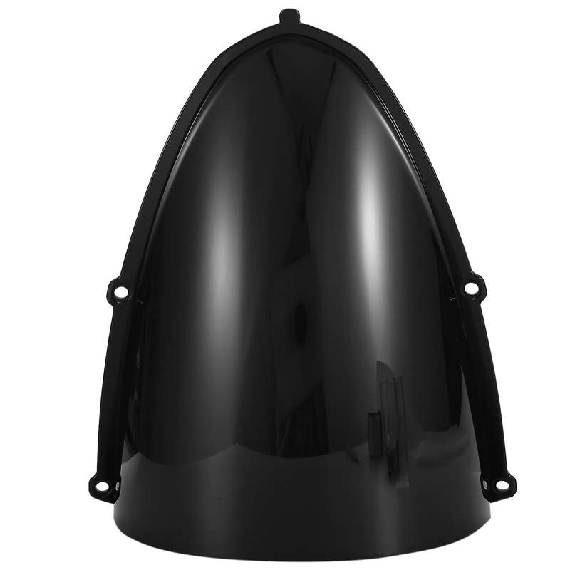 Motorcycle Front Windshield Windscreen for Aprilia(black)