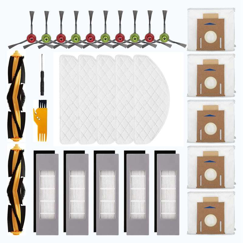 Replacement Parts for Ecovacs Deebot Ozmo T8 Aivi N8 Pro N8 Pro+