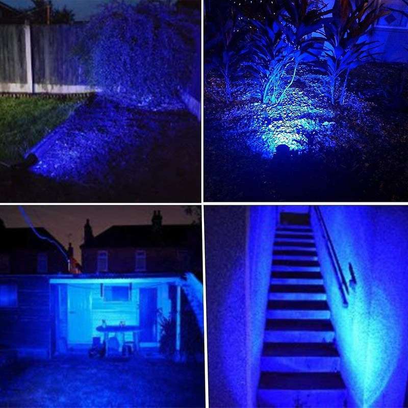 4pcs Led Garden Lights 3w 220v Outdoor Spotlight with Spike