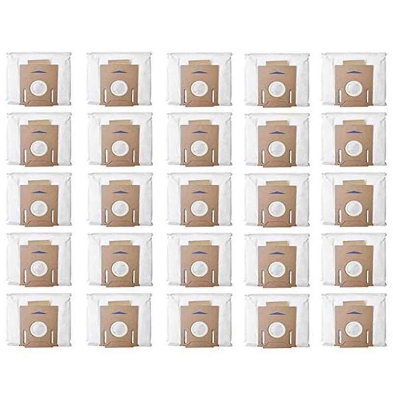 25 Pack Vacuum Dust Bags for Ecovacs Deebot Ozmo T8 Aivi T8 Max