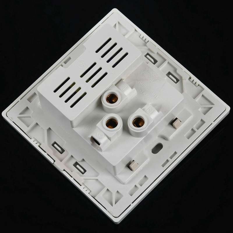 8x 2.1a Dual Usb Wall Charger Socket Adapter Universial Wite Switch