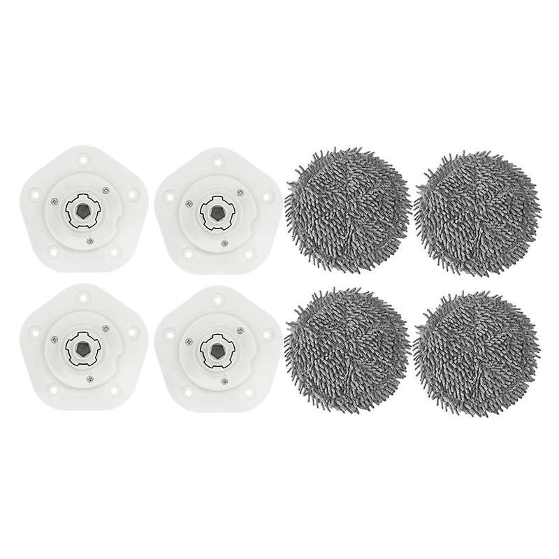 8pcs Washable Detachable Mop Cloth Holder for Xiaomi Mijia Pro