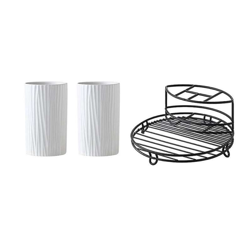 Nordic Minimalist Ins Kitchen Household Ceramic Chopstick Basket B