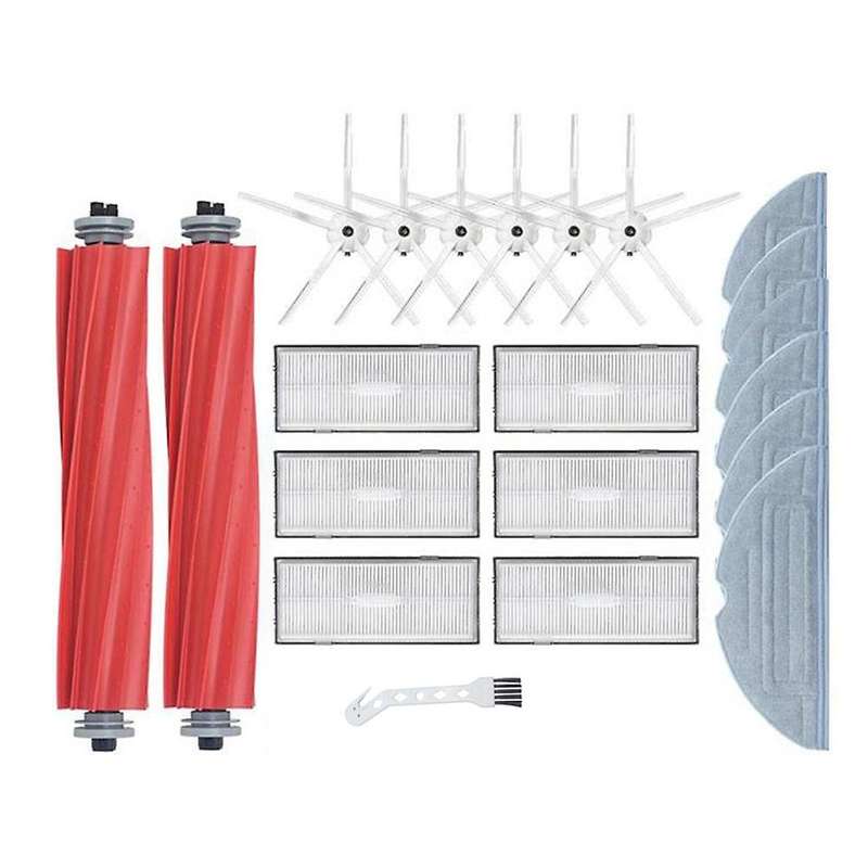Main Side Brush Mops Cloths Water Tank Dustbin Hepa Filters