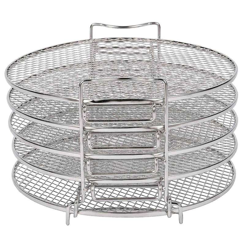 Dehydrator Rack for Ninja Foodi 6.5 & 8 Qt. Stainless Steel 5 Layers