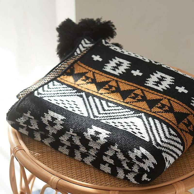 Bohemian Large Shawl Blankets Simple Nordic Blankets B