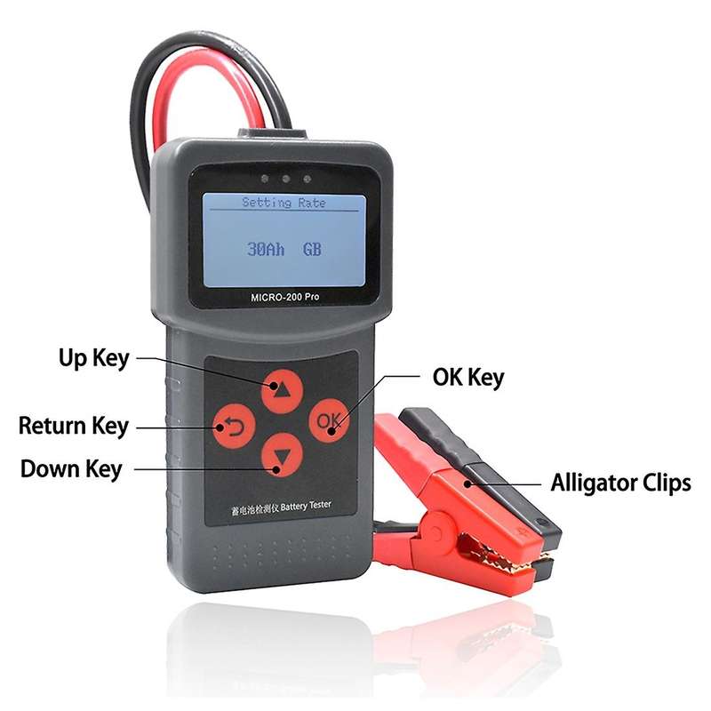 Micro-200pro Car Battery Tester Capacity Digital Car System Tool
