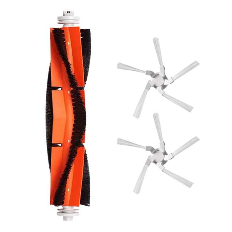 3pcs Main Brush Side Brush for Xiaomi Dreame W10 Robot Vacuum Cleaner