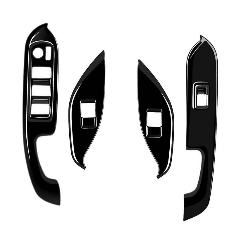 For Toyota Voxy 2022 Window Glass Lift Button Trim Carbon Fiber