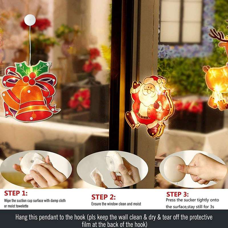 Window Lights Led Decorative Novelty Hanging Lights for Indoor B